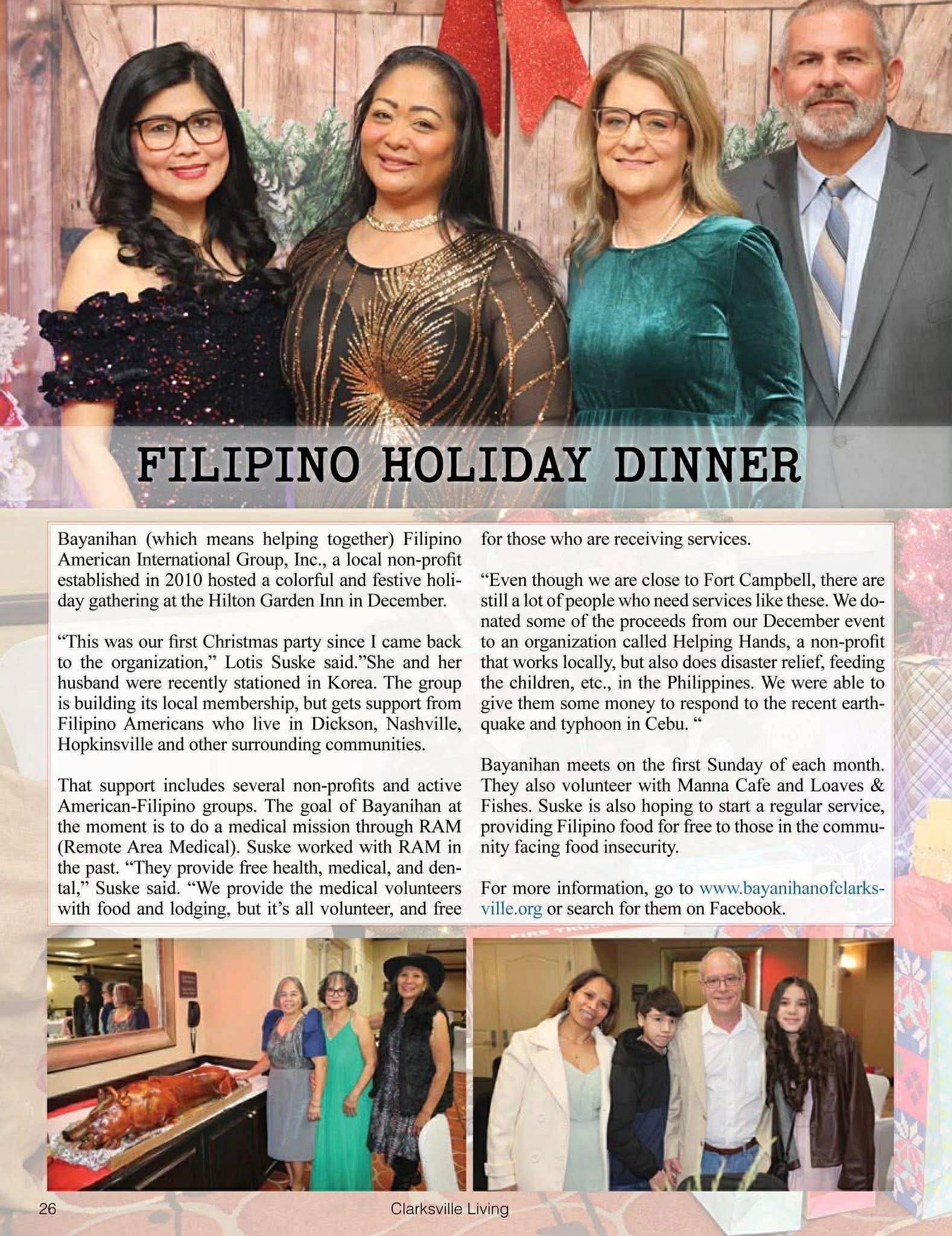 Bayanihan News Article - Volunteer Service